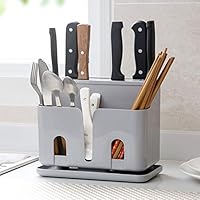 Anyasun ナイフスタンド キッチンツールスタンド 包丁スタンド キッチンナイフ&ハサミスタンド 収納ラック 箸ホルダー 置物ホルダー キッチン用品 食器・包丁収納 調理・製菓道具入れ