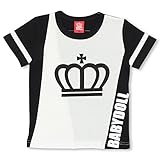 ベビードール 斜め切替Tシャツ ベビー キッズ 140cm ブラック