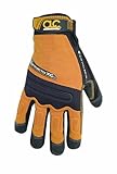 Custom Leathercraft 160L Contractor XtraCoverage Flex Grip Work Gloves, Large [並行輸入品]