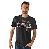 NFLメンズLine Upトライブレンド半袖Tシャツ L ブラウン
