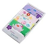 ベビー漫画ボディスーツ Girls Newborn & Infant Carter's Baby 5-Pack Short Sleeve Bodysuit BB@JPZ503G-0106