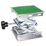 ラボジャッキ ミニ昇降台 小型 ミニリフト 卓上 研究室用実験台 作業台-100*100*150mm