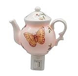 グリーン牧草卸売70-bty 4.5 " x4 " Butterfly Night Light &オイルバーナー