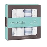 (エイデンアンドアネイ) aden+anais おくるみ スワドル aden+anis classic swaddle 4-pack ロックスター [並行輸入品]
