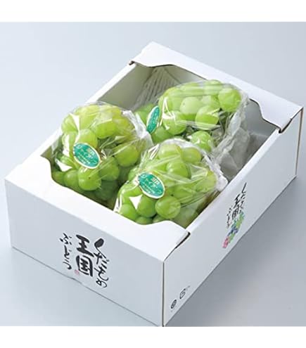 Amazon.co.jp: ぶどう 2房 瀬戸ジャイアンツ 岡山産 約500g×2房 食品