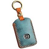 【smasol】互換品 新型 マツダ CX-80 CX8 CX5 CX30 MX30 CX60 CX-30 CX-8 ロードスター 本革 キーケース レザー キーカバー マツダ3 マツダ6 スマートキーケース アクセサリー なめし革 グリーン / 3ボタン