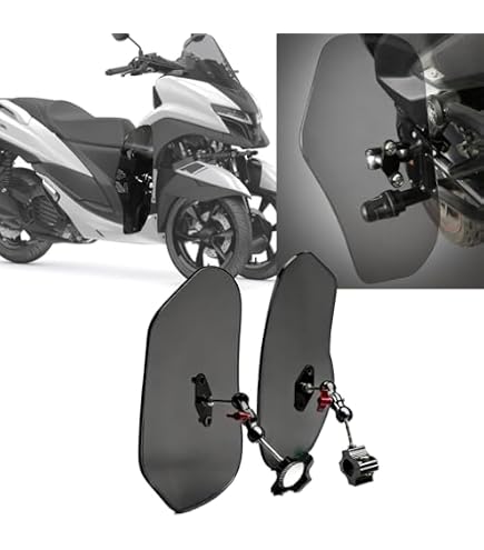 Amazon | TWR製 トリシティ125,155用 ロングスクリーン (スモーク
