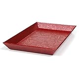 谷口松雄堂 トレイ うるし紙 トレー 赤 URP-TR-002