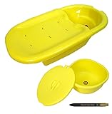 [BEBE CASTLE KOREA] ユーロスター抗菌バスタブ+ 多目的アップルバスケット (Euro Star Antimicrobial Bathtub + Multi-purpose Appl