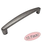 Cosmas ® 4112 WN風化ニッケルロープ/スクロールキャビネットハードウェアハンドルプル – 5 "インチ( 128 mm )穴中心 – 10パック