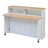 JK 間仕切 りキッチンカウンター　幅120 FKC-0552WHNA