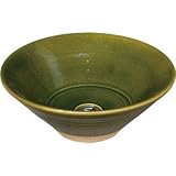 立水栓 ガーデンパン 陶器織部