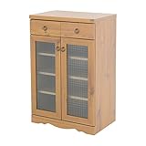 SATO ビストロ リビングキャビネット ブラウン BTC90-60 2HG LBR