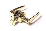 Lewis Hyman 1732701 Atlas Straight Lever Privacy, Polished Brass [並行輸入品]