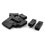 SODIAL 10ｘAC125V 3A 250V 6A　黒　オン/オフ　ラインコードスイッチ　ベッドルームのため