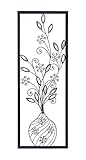 Deco 79 Metal Acrylic Wall Decor, 39 by 14' [並行輸入品]