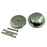 Kingston Brass DTT5302A1 Made to Match Toe Tap Drain Kit, Polished Chrome [並行輸入品]