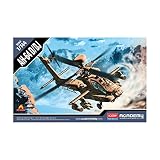 アカデミー 1/144 アメリカ陸軍 AH-64D/DJ アパッチ プラモデル 12625
