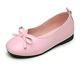 Candykids プリンセス風 子供 キッズ靴 フラットシューズ ガールズ フラワー 女児 ベビー 赤ちゃん フォーマル 結婚式　可愛い 花 女の子 シューズ ダンスシューズにも (内寸20cm, 