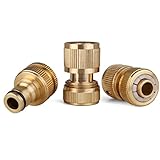ゲローデン（ＧLORDEN）ブラス製散水パーツセット　ホースノズル交換用散水部品