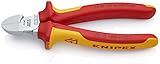 クニペックス KNIPEX 7026-160 絶縁斜ニッパー 1000V
