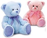 Keel 15Cm Nursery Gingham Bear Assorted Sn3869 - Only ONE supplied by Keel [並行輸入品]