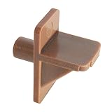 slide-co 243406シェルフサポートPeg、5 mm、ブラウンプラスチック、(パックof 12 )