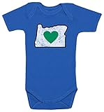 Heart in Oregon Infant Onesieアンティーク調デザイン – 100 %コットンボディスーツfor 12 mベビー男の子女の子