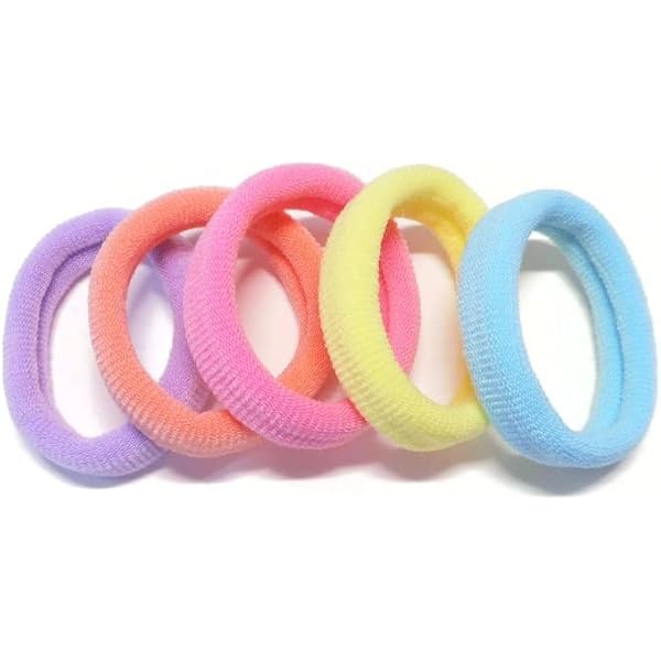 Amazon | ヘアゴム パイルポニー ミニ38㎜ 5本セット キラキララメ (A