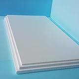 発泡スチロール 板 断熱材 中硬さ ４枚 １８３０×９２5×３０mm 白色