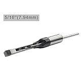 高炭素鋼　スチールモチジングチゼルスクエア　ホールソー　ドリルビット　木工ツール　包装付く　5/16 (8mm)