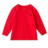 Polo Ralph Lauren/ポロ ラルフ ローレン　Cotton long-sleeve tee　トレーナー　【320615474004(799245)】 （サイズ：6m、カラー：RL2000