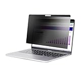 StarTech.com のぞき見防止プライバシーフィルター/着脱式/13インチMacBook Pro/Air対応/16:10アスペクト比対応/光沢&つや消し加工面/覗き防止ブルーライトカット保護カバー/左右30度の視野角 PRIVSCNMAC13