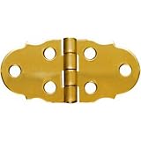 National Mfg.N211805Brass Decorative Hinge-1-5/16X2-7/8 PB HINGE (並行輸入品)