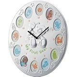 『出産祝 ベビーギフト プレゼント お祝い 内祝などに人気の商品』　　My First Year クロックフレーム