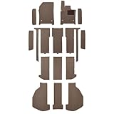 アルファード/ヴェルファイア 40系 フロアマット 1台セット(グレージュ生地×ベージュ)