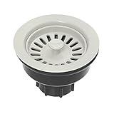 Oatey 9BC Dearborn Brass Clamshell Decoractor Plastic Stainer, Biscuit [並行輸入品]