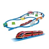 タカラトミー(TAKARA TOMY) ☆クリスマスセット プラレール あそびが連結 プラレールベストセレクションセット (電池付き)