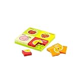 BrickLand Large Brick Building Set Farm Food Fruit Educational Puzzles and Picture Blocks for Toddle