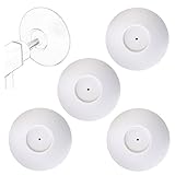ウォールセーバー 壁保護パッド 壁を傷つけない ベビーゲート ペット用ゲート滑り止めパッド バリアードア バズカーテンに適用する 白い (4個セット)