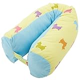 （昭和西川）ロディ　かまぼこ型授乳クッション　イエロー　2264098345506