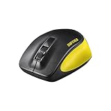 バッファロー BUFFALO 無線 BlueLED 3ボタン プレミアムフィットマウス イエロー BSMBW305MYE