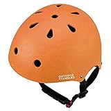 Outdoor Standard 子供用ヘルメット キッズ 幼児 こども へるめっと 自転車 オレンジ