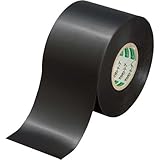 オカモト ビニールテープ　黒　５０ｍｍ×２０ｍ　１０巻