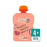 キッチン桃、桃、桃の70グラム (Ella's) - Ella's Kitchen Peaches, Peaches, Peaches 70g [並行輸入品]