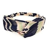 Tmrow 1個 アクセサリー 韓国式 弾性 シフォン ヘッドバンド ヘアーバンド 吸汗速乾 汗止め 海水浴,Pink