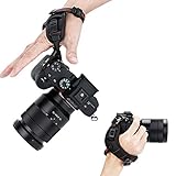 [JJC] ハンドストラップ リストストラップ Nikon ZR Z50 II Z f Z6III Z6II Z7II Z5 Z50 Z8 Z7 Z6 D5600 D5500 D5300 D5200 D5100 D5000 D3500 COOLPIX P1100 S9 GH7 S1H S1R S1 G95 G9 G85 GX7M3 GX7M2 GX7 カメラ 適用 赤い