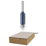 Bosch 85266M 1/2-Inch Diameter 1-Inch Cut Double Flute Laminate Flush Trim Router Bit 1/4-Inch Shank