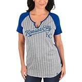 Kansas City Royals大人用、ストレッチ"から"半袖シャツ M