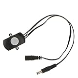 Perfk 省エネルギー　LED　ライト　ランプ用　DC12-24 5V　自動　PIR　モーション　センサ　スイッチ　コントローラ